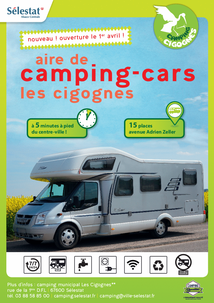 Site Officiel Du Camping Les Cigognes De Sélestat Camping